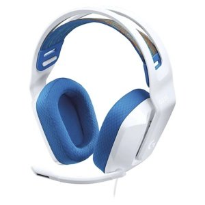 HEADSET LOGITECH GAMING G335 WIRED STEREO FOR PC PS4-5 XBOX BLANCO