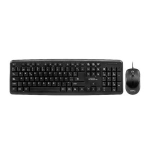 COMBO TECLADO-MOUSE ARGOM ARG-KB-7418 USB NEGRO