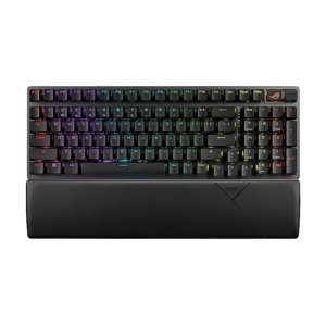 TECLADO ASUS Wireless ROG Strix Scope II 96 Teclas PBT Reposa Munecas Black