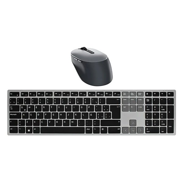 KEYBOARD AND MOUSE DELL MULTI-DEVICE KM-7321W WIRELESS USB GRIS SP