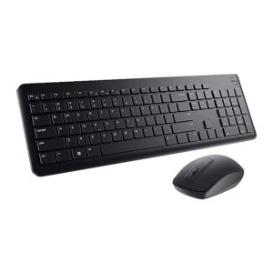 Teclado y mouse Dell KM3322W Inalambrico Negro 3Y