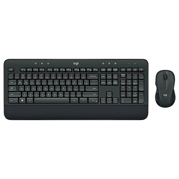 TECLADO-MOUSE COMBO LOGITECH MK540 NEGRO ADVANCED WIRELESS USB UNIFYING PLUG AND PLAY