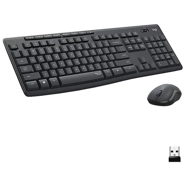 TECLADO-MOUSE LOGITECH MK295 WIRELESS USB NEGRO