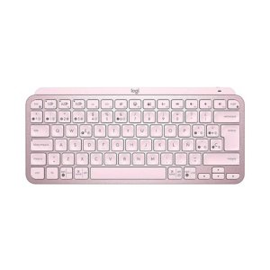 TECLADO LOGITECH MX KEYS MINI INALAMBRICO RF WIRELESSBLUETOOTH ROSA