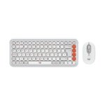 TECLADO LOGITECH BLUETOOH COMBO POP ICON INAL OFF WHITE