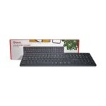 TECLADO QUASAD QK-SLIMPRO Wireless Recargable Slim Desing Black