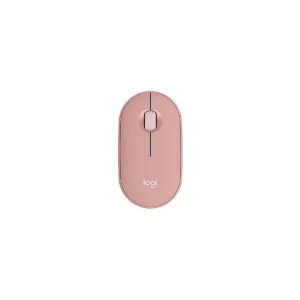 MOUSE LOGITECH/PEBBLE MOUSE 2 M350S/BLUETOOTH/3 BOTONES/SILENT TOUCH/MAX. 3 DISPOTVS/ROSE