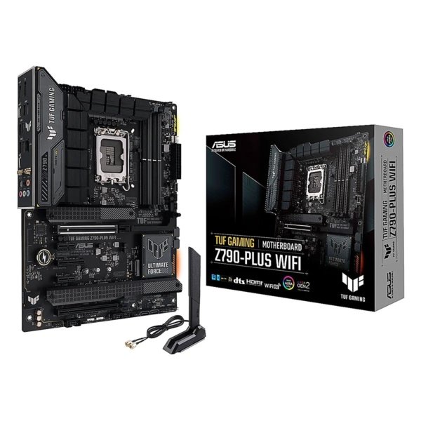 MBO ASUS TUF Z790-PLUS GAMING 13VA LGA-1700 DDR5-7200 HDMI DP WIFI BT 4M.2 USB3.2 PCIE4.0 ATX
