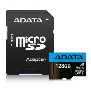 MICRO-SDHC ADATA 128GB WITH ADAPTER UHS-I CLASS 10