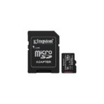 MICRO-SD SDCS3 KINGSTON 128GB CANVAS Select Plus Gen3 100MB-s with Adapter