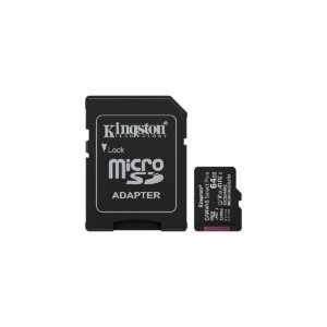 MICRO-SD SDCS3 KINGSTON 64GB CANVAS Select Plus Gen3 100MB-s with Adapter