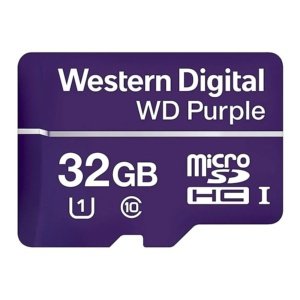 Memory Micro-SD Western Digital 32GB SC QD101 Clase 10 Purple