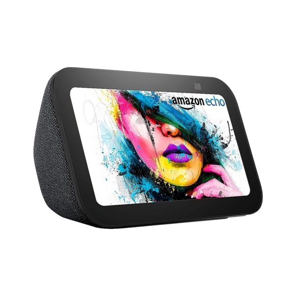 SMART DISPLAY AMAZON ECHO SHOW 5 3RD GEN 2023 DEEPER BASS CLEARER SOUND CHARCOAL