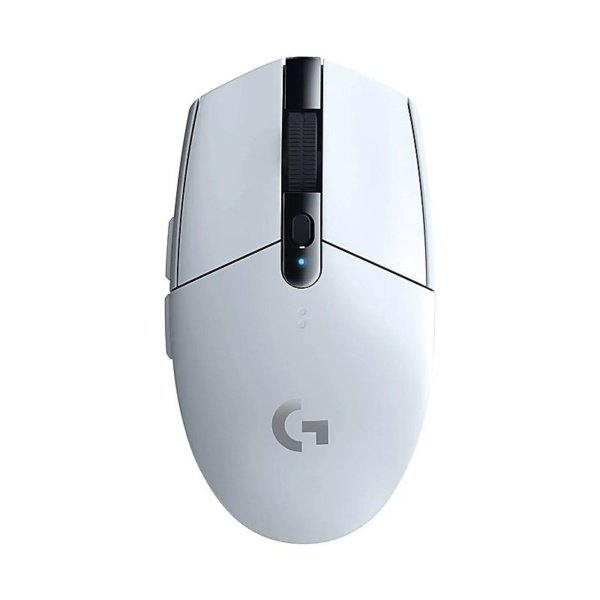 MOUSE LOGITECH GAMING G305 BLANCO WIRELESS LIGHTSPEED SENSOR HERO ULTRALIGERO USB