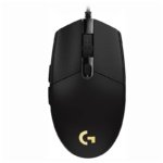 MOUSE LOGITECH GAMING G203 NEGRO ALAMBRICO RGB LIGHTSYNC G-HUB