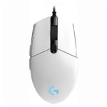 MOUSE LOGITECH GAMING G203 BLANCO ALAMBRICO RGB LIGHTSYNC G-HUB