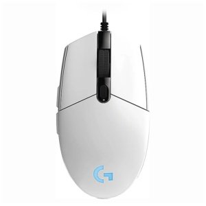 MOUSE LOGITECH GAMING G203 BLANCO ALAMBRICO RGB LIGHTSYNC G-HUB