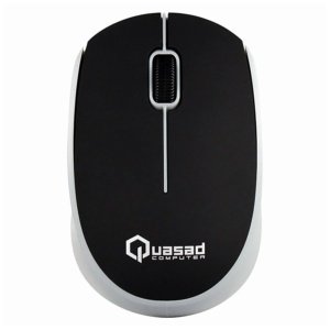 MOUSE QUASAD QM-610 WIRELESS GRIS