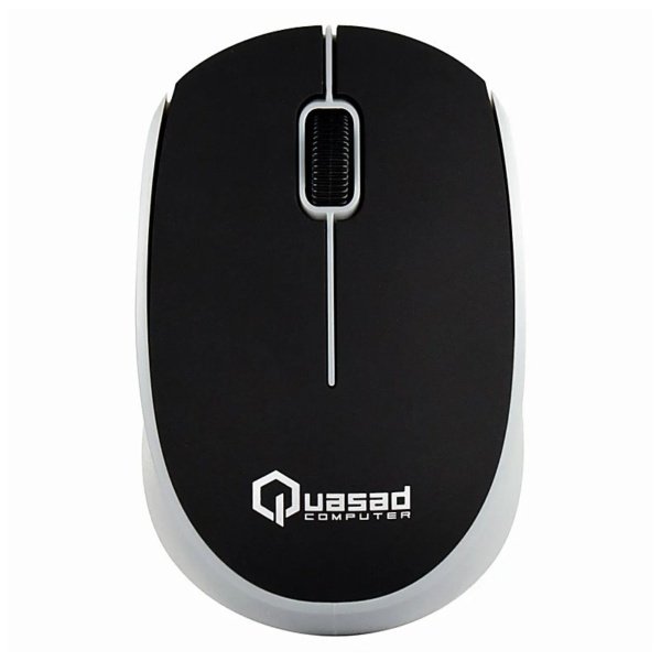 MOUSE QUASAD QM-610 WIRELESS GRIS