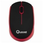 MOUSE QUASAD QM-610 WIRELESS ROJO