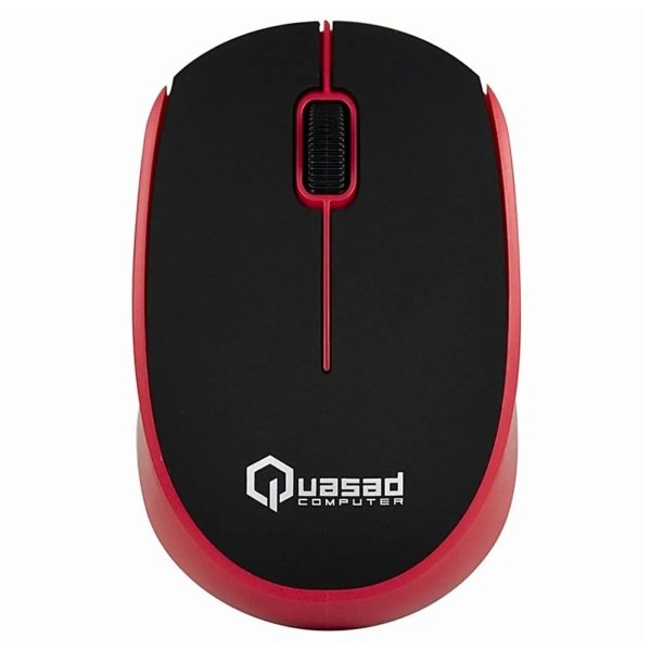 MOUSE QUASAD QM-610 WIRELESS ROJO