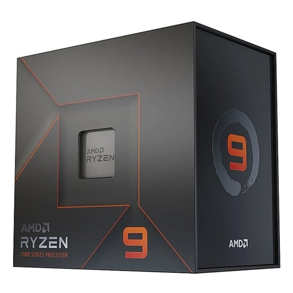 PROC. AMD AM5 RYZEN 9 7900X 4.7GHZ 12CORE 24HILOS 12MB CACHE 170W TSMC 5NM FINFET
