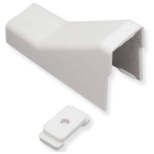 CEILING ENTRY RACEWAY 1 1-4 BLANCO (10SETS-BAGS)