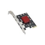TARJETA DE EXPANSION ELUTENG PCIE 4 puertos USB 3.1 2USB-A 2USB-C 10Gbps