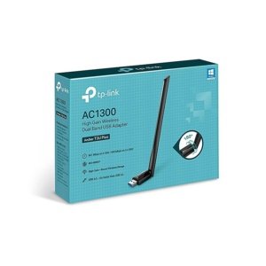 ADAPTADOR DE RED TPLINK USB ARCHER T3U PLUS AC 1300 /MU-MIMO /ANTENA OMNIDIRECCIONAL /