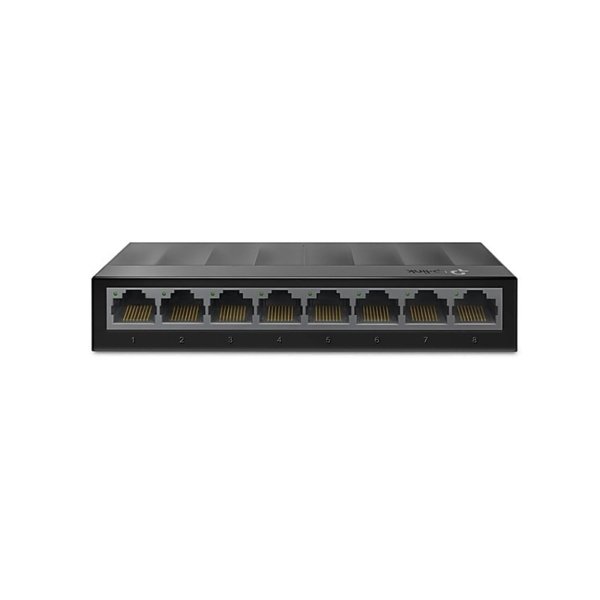 SWITCH TP-LINK LS1008G 8 PUERTOS GIGABIT ETHERNET, CUBIERTA PLASTICA, PLUG AND PLAY