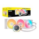COOLER CORSAIR ICUE LINK TITAN 360 RX LCD Liquid CPU for Intel 1851 AMD-AM5