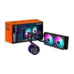 COOLER GIGABYTE AORUS WATERFORCE X II 240 2VEN FC-LCD INTEL 115X-1200-1700 AMD-TR4 AM5 AM4