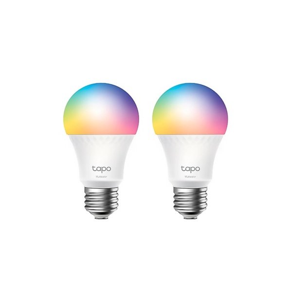 FOCO INTELIGENTE TP-LINK TAPO SMART WIFI LIGHT MULTICOLOR 1055 LUM. CONTROL POR VOZ (2 PACK)