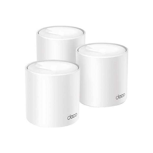 DECO TP-LINK X10 WIFI 6 MESH WIFI AX1500 FOR HOME 3 PACK 1500Mbs Blanco