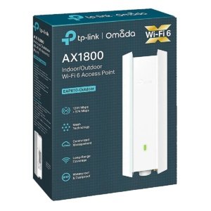 PUNTO DE ACCESO INALAMBRICO TP-LINK EXTERIOR WI-FI 6 AX1800 DOBLE BANDA IP67 EAP610-OUTDOOR