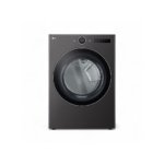SECADORA/LG ELECTRICA DF74BFXS6BE CARGA FRONTAL 23KG TURBOSTEAM NEGRA
