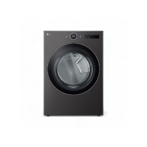 SECADORA/LG ELECTRICA DF74BFXS6BE CARGA FRONTAL 23KG TURBOSTEAM NEGRA
