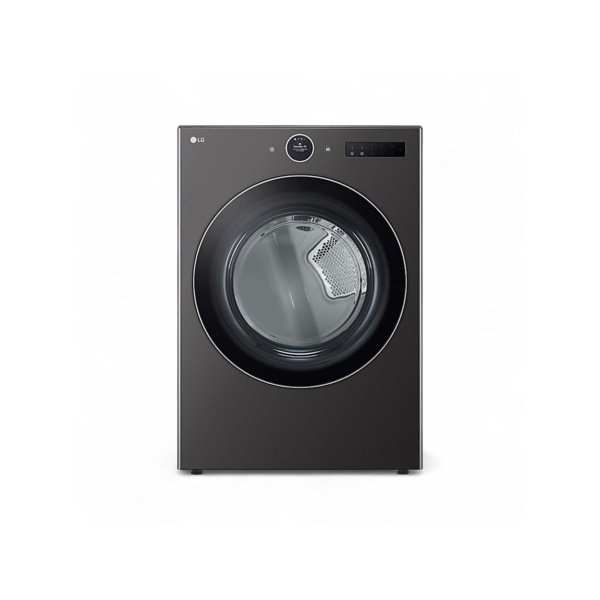 SECADORA/LG ELECTRICA DF74BFXS6BE CARGA FRONTAL 23KG TURBOSTEAM NEGRA