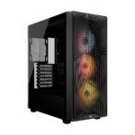 CASE CORSAIR ATX 3200D RS ARGB TEMPERED GLAS MID-TOWER USB3.2 USB2.0 SUP-8VENT. BLACK