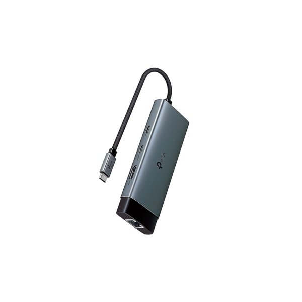 HUB TP-Link USB Tipo-C 6 in 1 Ultra HD Gigabit Carga-Rapida 100W transferencia Datos 5Gbps Plug-Play