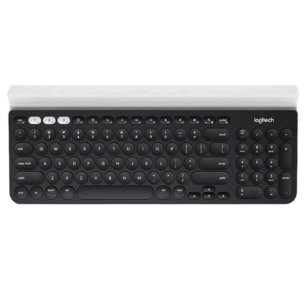 TECLADO LOGITECH K780 NEGRO MULTIDISPOSITIVOS BLUETOOTH WIRELESS USB UNIFYING MULTIPLATAFORMAS