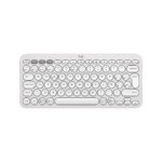 Teclado LOGITECH PEBBLE KEYS 2 K380S Wireless SP Blanco