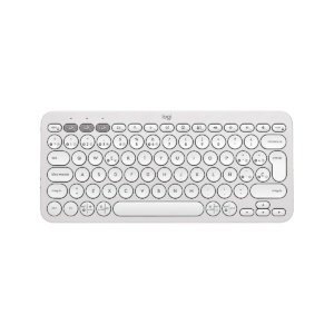 Teclado LOGITECH PEBBLE KEYS 2 K380S Wireless SP Blanco