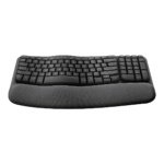 TECLADO LOGITECH ERGONOMICO WAVE KEYS CON REPOSAMANOS WIRELESS USB GRAPHITE