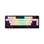 TECLADO MECANICO TENGU RGB OKAMI NEGROBLANCO SWITCROJO WI-FI GAMER