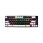TECLADO MECANICO TENGU RGB OKAMI NEGROBLANCO SWITCHAZUL WI-FI GAMER