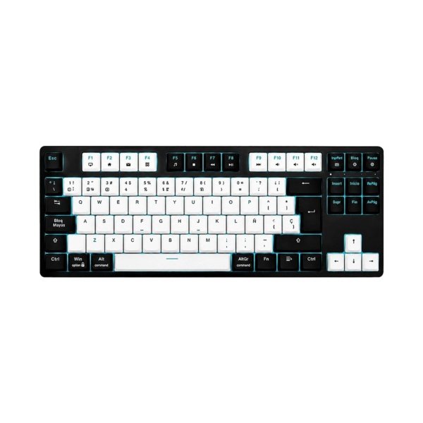 TECLADO MECANICO TENGU RGB BLANNEGRO SWICHROJO YOKAI WIFI-WIRED GAMER