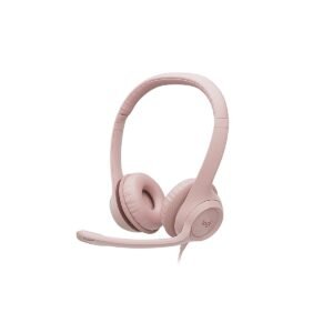 HEADSETS LOGITECH/H390 ROSADO /USB-A/MIC. CANCEL. RUIDO/CABLE 1.9M/100KHZ