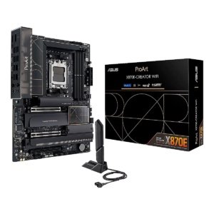 MBO ASUS ProArt X870E CREATOR WIFI AMD AM5 Ryzen 9000 4DDR5-256 BT HDMI 2USB4 4M.2 10USB PCIe5.0 ATX