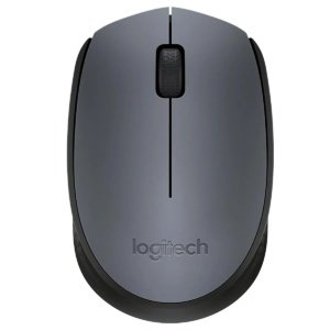 MOUSE LOGITECH M170 GRIS-NEGRO WIRELESS USB PLUG AND PLAY
